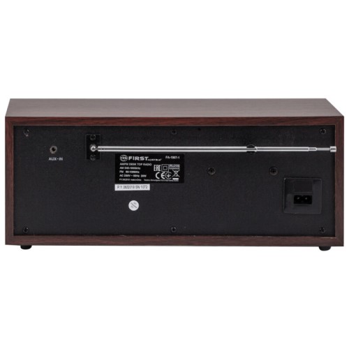  First Austria FA-1907-1 Επιτραπέζιο αναλογικό στερεοφωνικό ραδιόφωνο με Aux-In - 20 W - 19983-0003