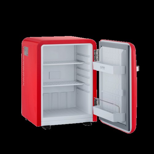 First Austria Μονόπορτο Ψυγείο Mini FA-5172-3-RE Κόκκινο, Αθόρυβο,Ρετρό, 40L