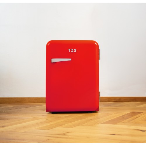 First Austria Μονόπορτο Ψυγείο Mini FA-5172-3-RE Κόκκινο, Αθόρυβο,Ρετρό, 40L
