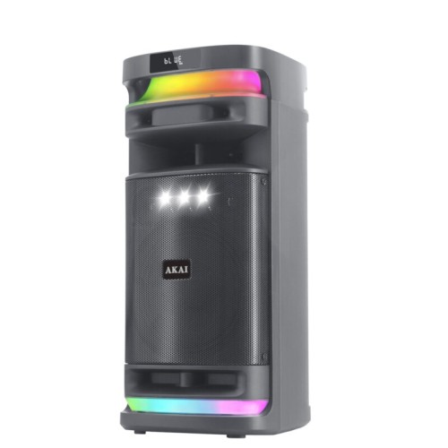 Akai Φορητό Ηχείο Sonic X12 100W με Bluetooth 5.3, FM, TWS & Ασύρματο Μικρόφωνο