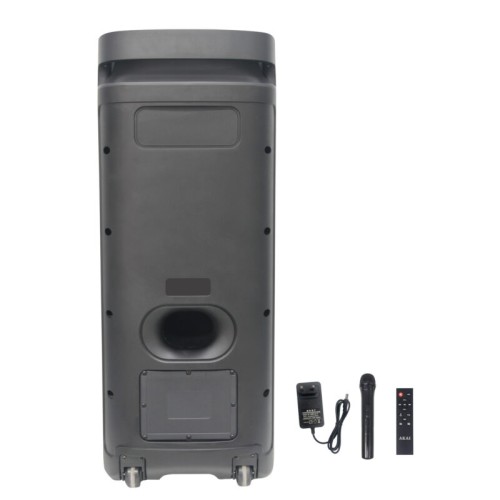 Akai Φορητό Ηχείο Sonic X12 100W με Bluetooth 5.3, FM, TWS & Ασύρματο Μικρόφωνο