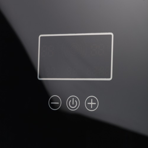 Osio Ηλεκτρικός Ταχυθερμαντήρας Τοίχου  OHF-2890B Για Μπάνιο  8,5 kW με Ψηφιακή Οθόνη Μαύρος