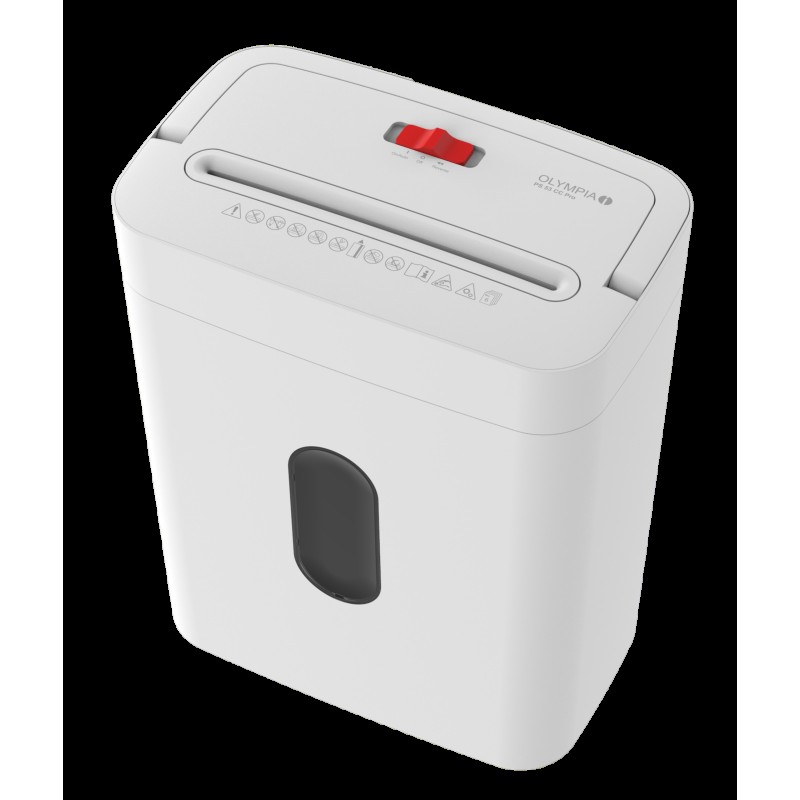 Olympia Olympia PS 53 CC Pro (2724) Καταστροφέας Εγγράφων Cross Cut P-4 6 Φύλλα, Κάδος 15L Λευκός