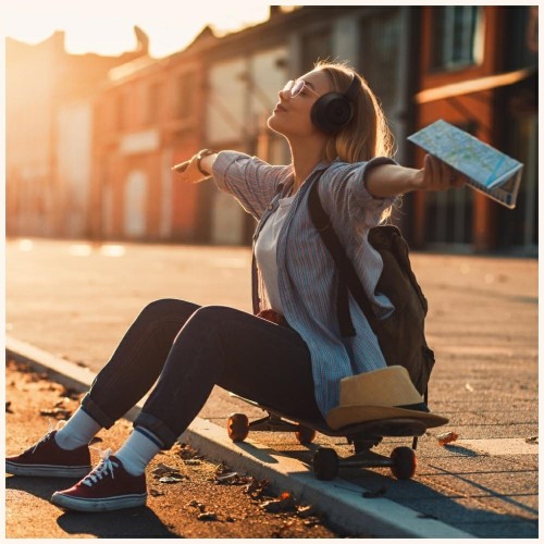 Motorola Motorola MOTO XT800 ANC Black Ασύρματα Over-Ear Ακουστικά με Hybrid ANC, Bluetooth 5.3 & 40h