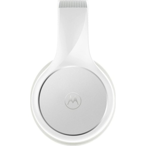 Motorola Motorola XT220 White Ασύρματα Over-Ear Ακουστικά, Αναδιπλούμενα, 40mm, 24h, με Μικρόφωνο