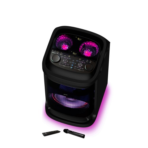 Akai AKAI DJ-BY6L Φορητό Party Speaker με Μπαταρία & DiscoBall Lights, Bluetooth 5.0, 12″ Woofer, 150W RMS