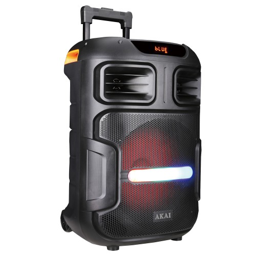 Akai AKAI ABTS-X5 Fusion Φορητό Ηχείο Party με Τρόλεϊ 50W RMS, Bluetooth 5.0/TWS, USB/TF/AUX, FM, Ασύρματο Μικρόφωνο