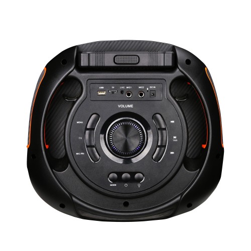 Akai AKAI ABTS-X5 Fusion Φορητό Ηχείο Party με Τρόλεϊ 50W RMS, Bluetooth 5.0/TWS, USB/TF/AUX, FM, Ασύρματο Μικρόφωνο