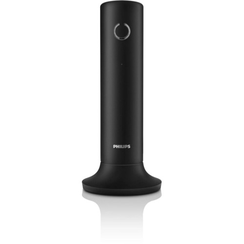 Philips Philips M4501B/GRS Black (Ελληνικό Μενού) Ασύρματο τηλέφωνο με ανοιχτή ακρόαση, φωτιζόμενη οθόνη & πληκτρ. και 50 διπλές μνήμες