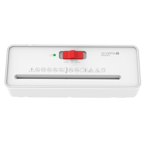 Olympia Olympia PS 16 Pro – 2720 - Καταστροφέας Εγγράφων (χωρίς κάδο), 6 mm, 7L, 2,2 m/λεπτό, Λευκός