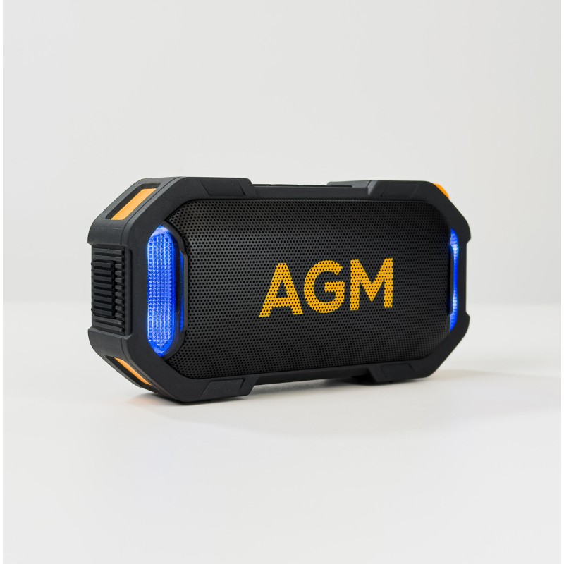 AGM AGM Mag Rock – Μαγνητικό Αδιάβροχο Ηχείο Bluetooth 8W με RGB Φωτισμό (IPX7)