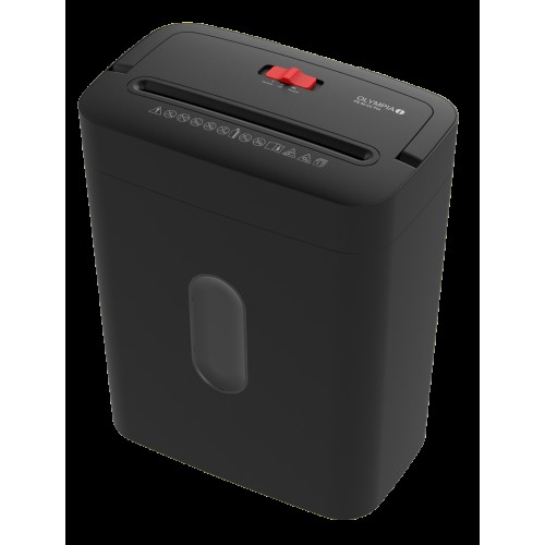 Olympia Olympia PS 54 CC Pro (2725) Καταστροφέας Εγγράφων Cross Cut P-4 8 Φύλλα, Κάδος 15L, Μαύρος