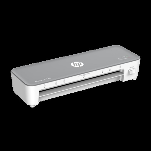 HP HP OneLam 270 A4 (3167) – Πλαστικοποιητής A4 270mm/min για Θερμή Πλαστικοποίηση με Φύλλα 80–125 micron (Γκρι/Λευκός)