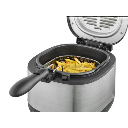 First Austria First Austria FA-5058-3 – Φριτέζα 2,5L 1600W με Παράθυρο Ελέγχου & αφαιρούμενο δοχείο λαδιού (Μαύρη)