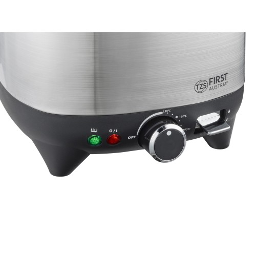 First Austria First Austria FA-5058-3 – Φριτέζα 2,5L 1600W με Παράθυρο Ελέγχου & αφαιρούμενο δοχείο λαδιού (Μαύρη)