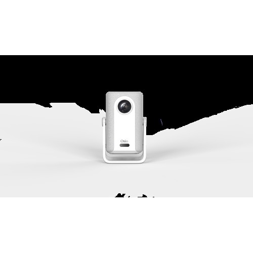 Osio Osio OPRO-4030 Προβολέας Android 12, Full HD 1080p, 250 ANSI lm, Wi-Fi 2.4G/5G, Auto Focus/Auto Keystone, 46″–200″ (Λευκό/Γκρι)