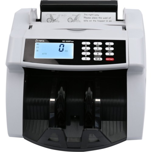 Olympia Μετρητής Και Ελεγκτής Γνησιότητας Χαρτονομισμάτων NC 520 PLUS (110649-0081)