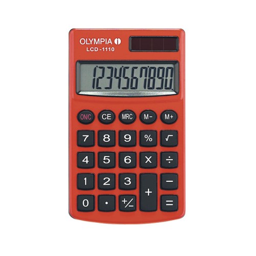 Olympia Αριθμομηχανή Τσέπης LCD-1110 R