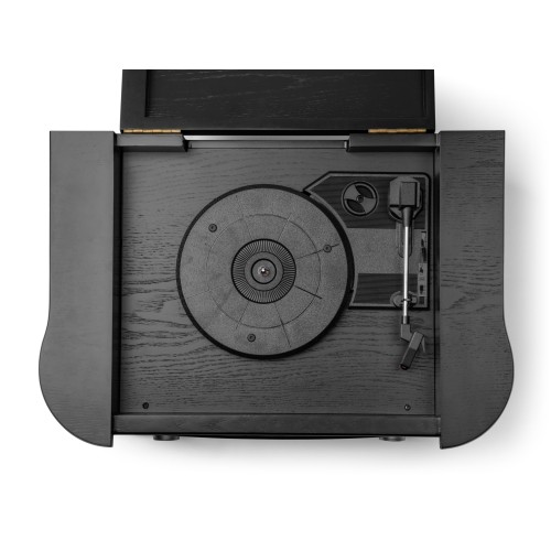 Akai Akai ATT-350CC – Ρετρό Πικάπ 3 Ταχυτήτων με CD, Κασέτα, AM/FM, Bluetooth & USB Recording (2×4W)