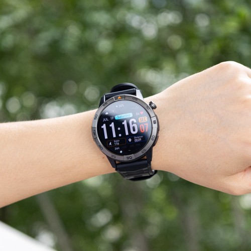 AGM Agm Λουράκι Μαύρο για Legion Pro Smartwatch 22mm