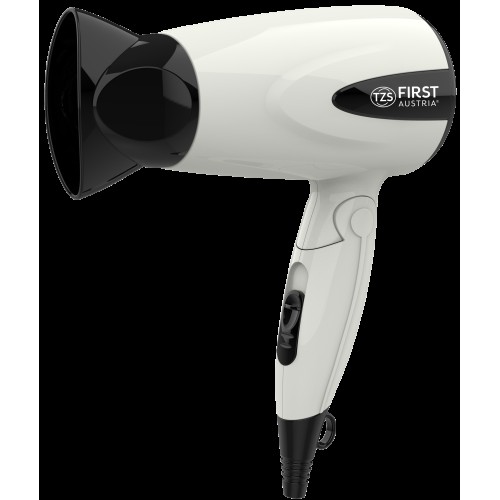 First Austria Σεσουάρ Μαλλιών FA-5653-6-WI – 1300W με Ακροφύσιο Συγκέντρωσης & Σπαστή Λαβή, Άσπρο