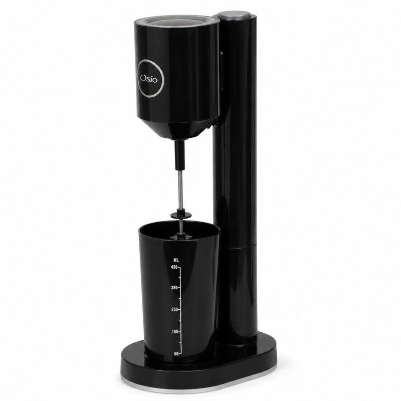 Osio Επιτραπέζιο Μίξερ Φραπέ OMC-2220BL100W με Δοχείο 450ml (Μαύρο)