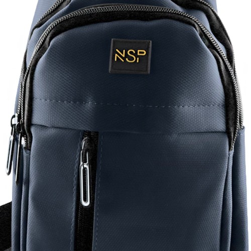 NSP  Nsp N122 Τσαντάκι Ώμου Crossbody Αδιάβροχο 5.7L (Μπλε) (8387814)