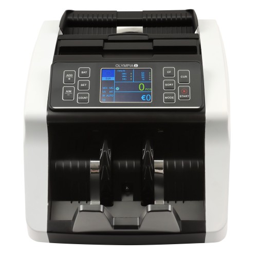 Olympia Olympia NC 560 PLUS – Μετρητής Χαρτονομισμάτων με UV/MG/IR/DD Έλεγχο & Υπολογισμό Αξίας