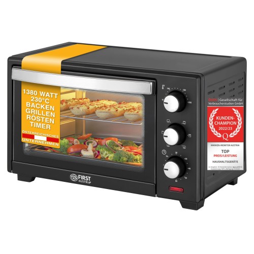 First Austria First Austria FA-5042-2 Φουρνάκι με αέρα και φως – 19L 1380 W