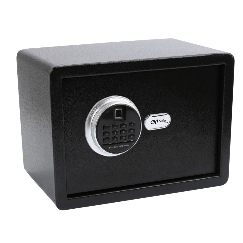 Olympia Olympia GOsafe 120FP (7102) Χρηματοκιβώτιο με δακτυλικό αποτύπωμα και κωδικό, 16 L (Μαύρο)