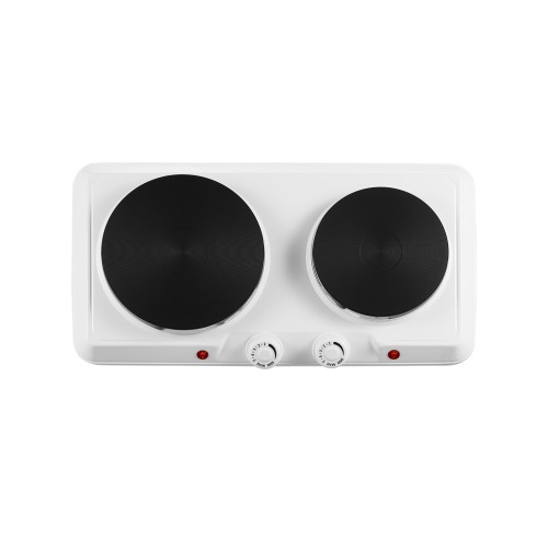 First Austria First Austria FA-5083-5-WI Διπλή ηλεκτρική εστία κουζίνας 2500W (Λευκό)