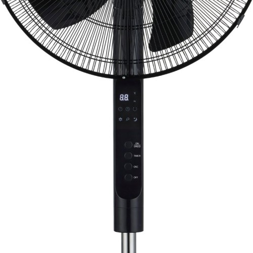 First Austria Ανεμιστήρας Ορθοστάτης FA-5553-4 (199231-0016) 45W με Τηλεχειριστήριο Διαμέτρου 40cm