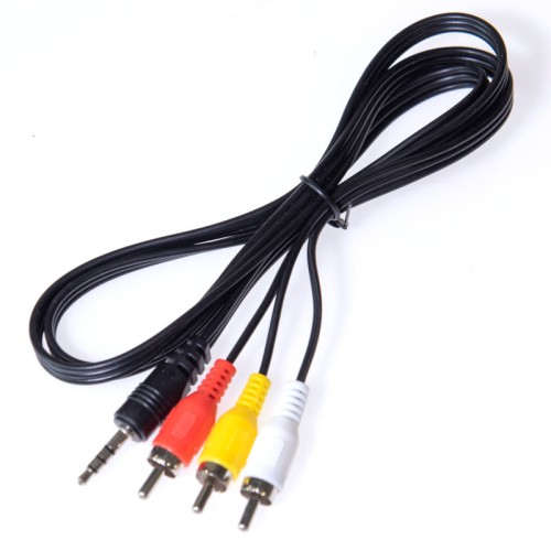 Osio Καλώδιο OSK-1116 3.5 mm - 17 mm σε 3 AV RCA - 1 m (1121301-0003)