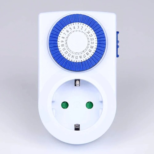Heitech Heitech 04003635 Ημερήσιος Χρονοδιακόπτης Πρίζας Mini 24h (48 ρυθμίσεις) 3500W
