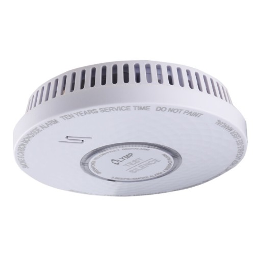 Olympia Αυτόνομος Ανιχνευτής Μονοξειδίου Ανθρακα και Καπνού RC 200 (110678-0004) με Συναγερμό και LED