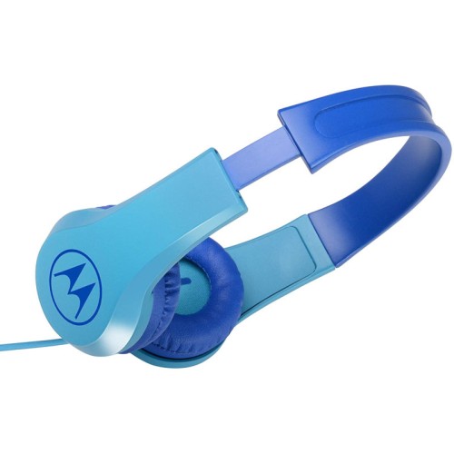 Motorola Motorola SQUADS 200 Blue Οn ear παιδικά ακουστικά Hands Free με splitter - 14591-0017