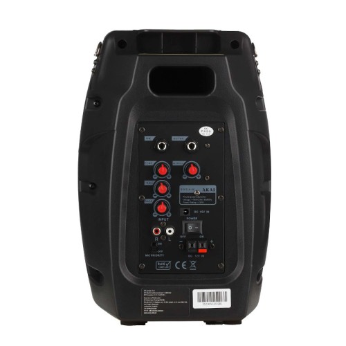 Akai Φορητό Ηχείο SS022A-X6 (14882-0226) με Karaoke και Ασύρματo Μικρόφωνo