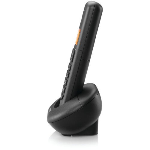 Motorola Motorola E221 Μαύρο Ασύρματο τηλέφωνο με φωτιζόμενη οθόνη, call block, Do Not Disturb και 50 μνήμες