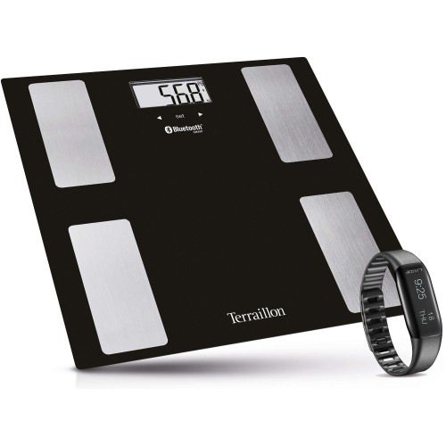 Terraillon Terraillon GR14501 14925 Ζυγαριά Μπάνιου με Smartwatch Web Coach KIT Bluetooth - 100212-0023