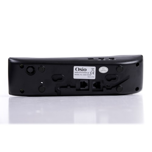 Osio Τηλέφωνο Ενσύρματο OSW-4600B (110087-0001) Black