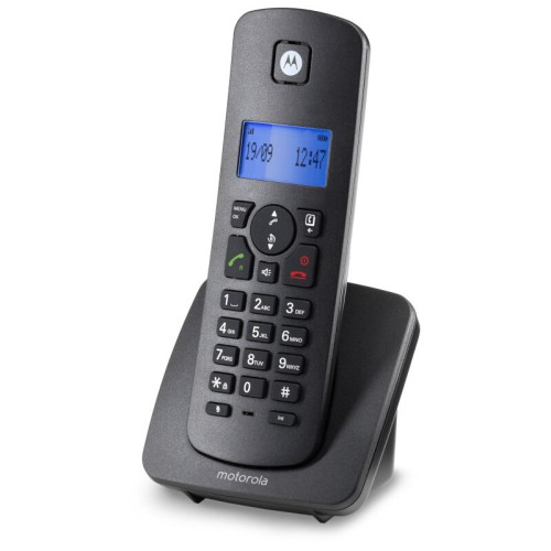 Motorola Ενσυρμάτο/Ασύρματο Τηλέφωνο C4201 (14587-9227) Combo Μαύρο 