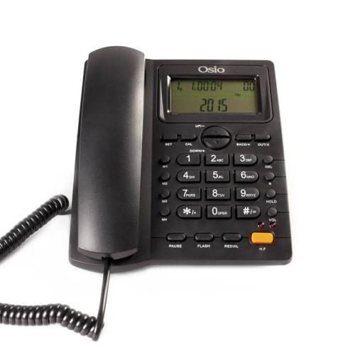 Osio Τηλέφωνο Ενσύρματο OSW-4710B (110087-0013) Black