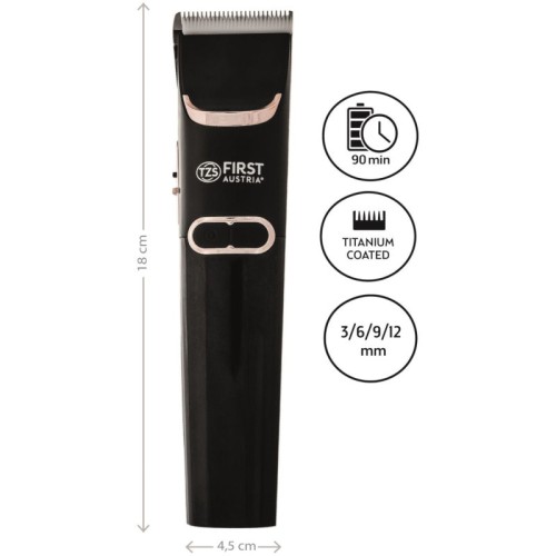 First Austria Κουρευτική Μηχανή Επαναφορτιζόμενη FA-5676-7