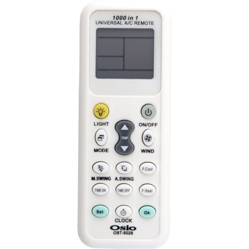 Osio Τηλεχειριστήριο OST-5029-AC για Air Condition Universal (10006-0001)