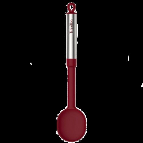 Terraillon Terraillon GR13859 Κουτάλα με Εργονομική λαβή Inox/Κόκκινο Premium Spoon - 100233-0001