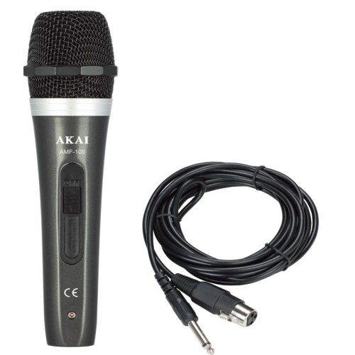 Akai Μικρόφωνο Ενσύρματο AMF-100 (110580-0002)