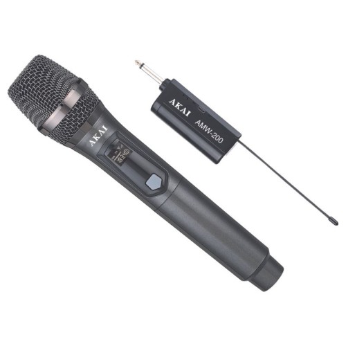 Akai Μικρόφωνο ασύρματο AMW-200 174-216MHz