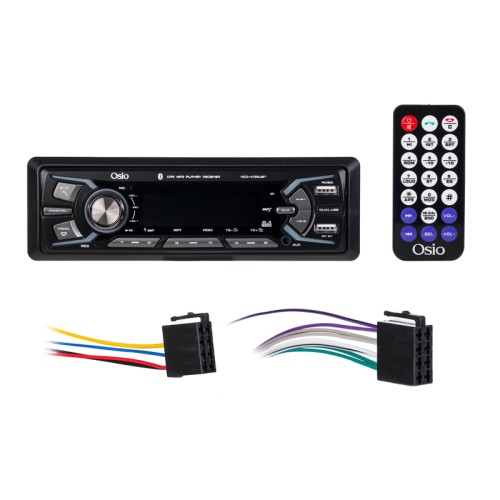Osio Car Audio ACO-4720UBT με Bluetooth, USB και Τηλεχειριστήριο