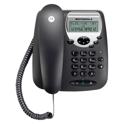 Motorola Ενσύρματο τηλέφωνο με οθόνη CT2 Μαύρο 