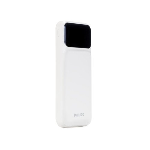 Philips Power bank DLP1922CW/GRS Λευκό με γρήγορη φόρτιση, 2x USB-C, USB-A και ενσωματωμένα καλώδια φόρτισης USB-C, USB-A και lightning